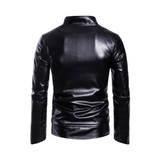 Men's Diamond Quilted Genuine Leather Jacket