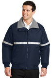 Port Authority J754R Men's Challenger Jacket - Water-Resistant, Reflective, Fleece Lined