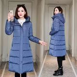 Women's Cotton-Padded Knee-Length Winter Coat
