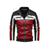 Men's Slim Fit Original Leather Moto Jacket