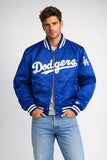 Vintage 1990s LA Dodgers Blue Bomber Jacket