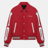 Amiri Bones Letterman Wool Jacket - Men & Women Varsity Jacket
