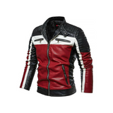 Men's Slim Fit Original Leather Moto Jacket