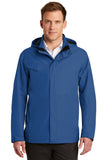 Port Authority J900 Collective Outer Shell Jacket - Waterproof, Adjustable Hood, Zip-in Compatible