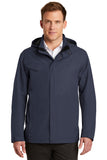Port Authority J900 Collective Outer Shell Jacket - Waterproof, Adjustable Hood, Zip-in Compatible