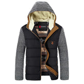 Black Winter Fleece Jacket for Men