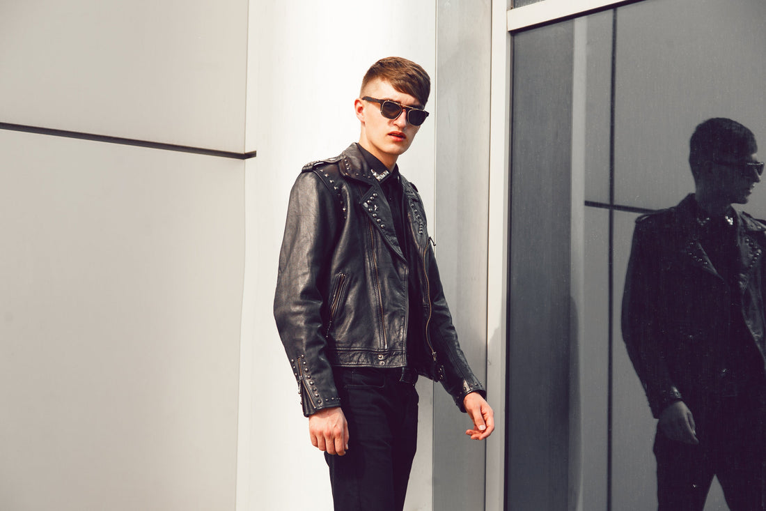 Men's Faux Leather Jackets' Ascent In Contemporary Style