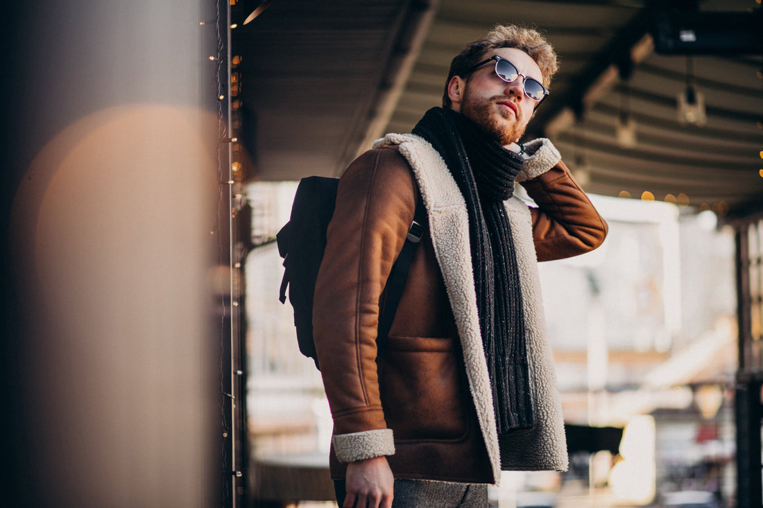 The Ultimate Guide To Men's Shearling Jackets: Timeless Warmth & Rugged Style