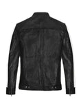 Leon S Kennedy Resident Evil Vendetta Black Real Leather Jacket