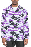 Camo Coachs Jacket for Men