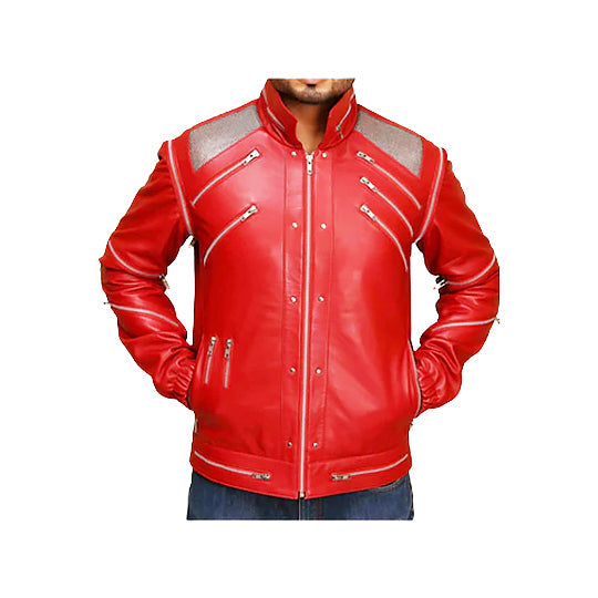 MJ Beat Premium Genuine Leather Jacket