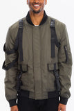 Men's Wick Tactical Bomber Jacket “ Regular Fit, Machine Washable