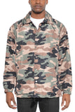 Camo Coachs Jacket for Men