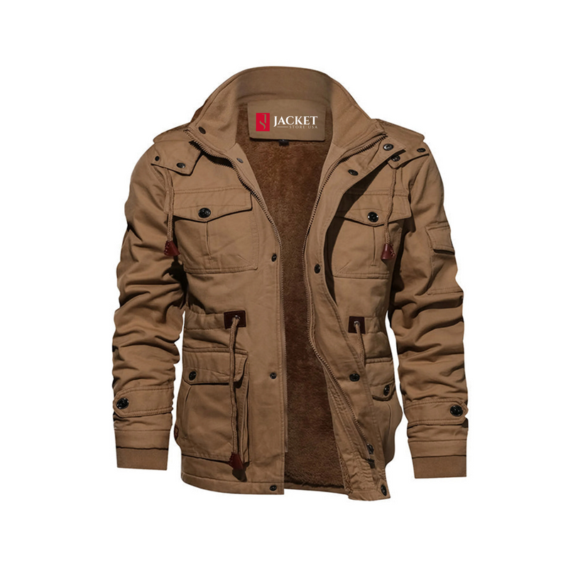 Survival Cotton Jacket with Removable Hood