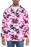 Camo Coachs Jacket for Men