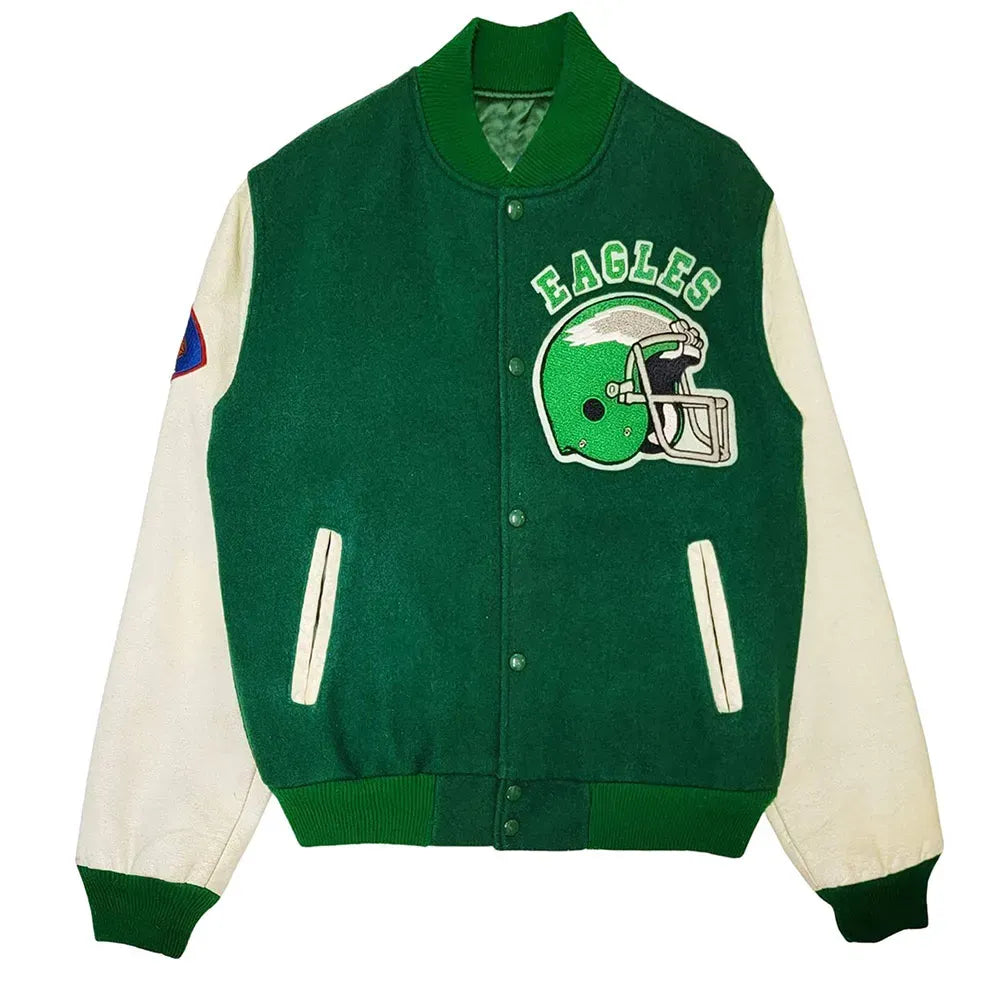 ykk zipper varsity jacket