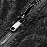 Men's Classic Genuine Leather Biker Jacket