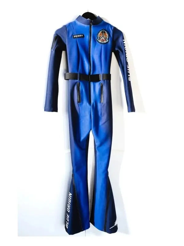 Katy Perry Blue Origin Space Suit - Astronaut Costume Jumpsuit