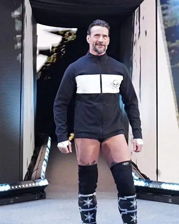 CM Punk ROH Jacket - Straight Edge XXX Wrestling Replica