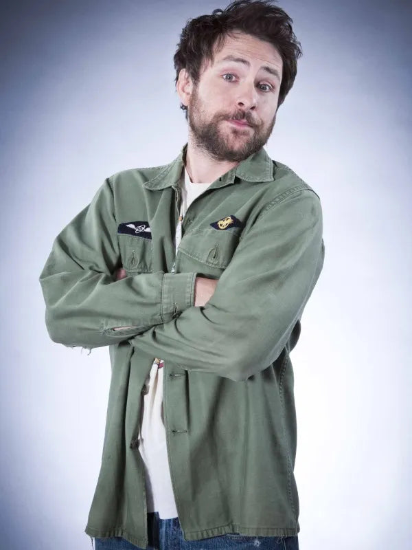 It’s Always Sunny in Philadelphia Charlie Kelly Green Jacket - IASIP Cotton Outerwear