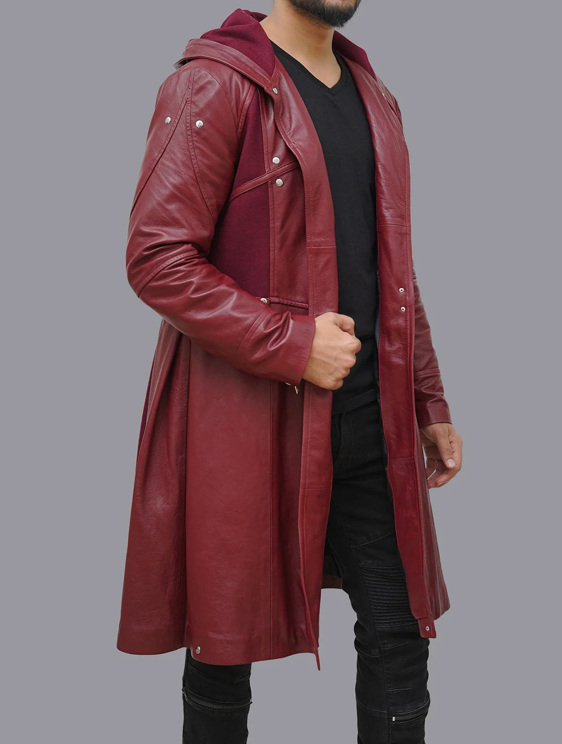 edward elric hooded coat