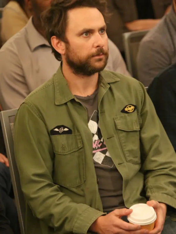 It’s Always Sunny in Philadelphia Charlie Kelly Green Jacket - IASIP Cotton Outerwear