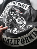Sons of Anarchy Jax Teller Black Leather Vest - Iconic TV Jacket
