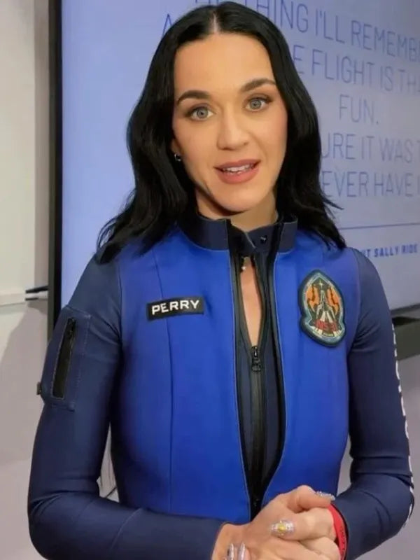 Katy Perry Blue Origin Space Suit - Astronaut Costume Jumpsuit