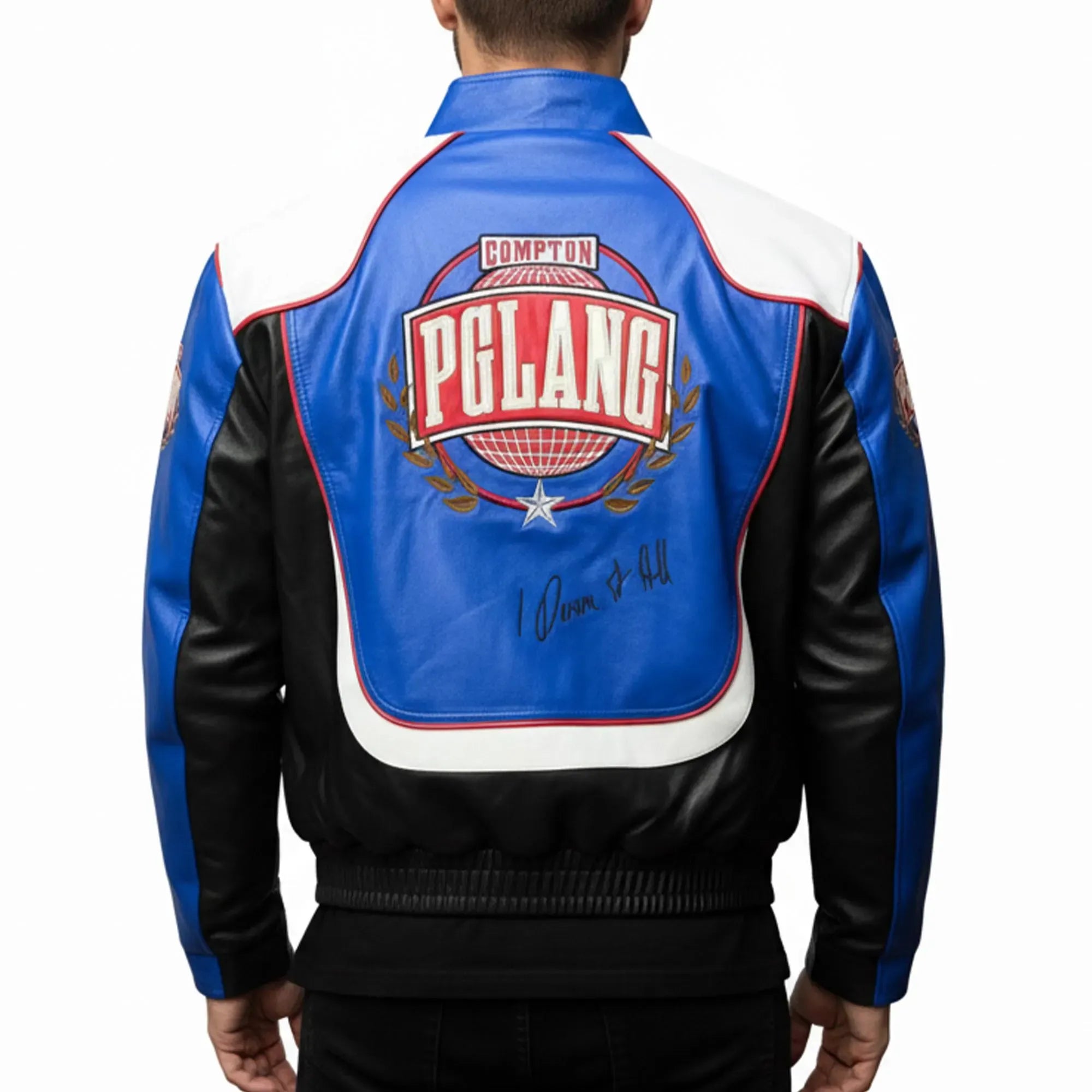 Buy Super Bowl 2025 Gloria Leather Jacket - Halftime Jacket