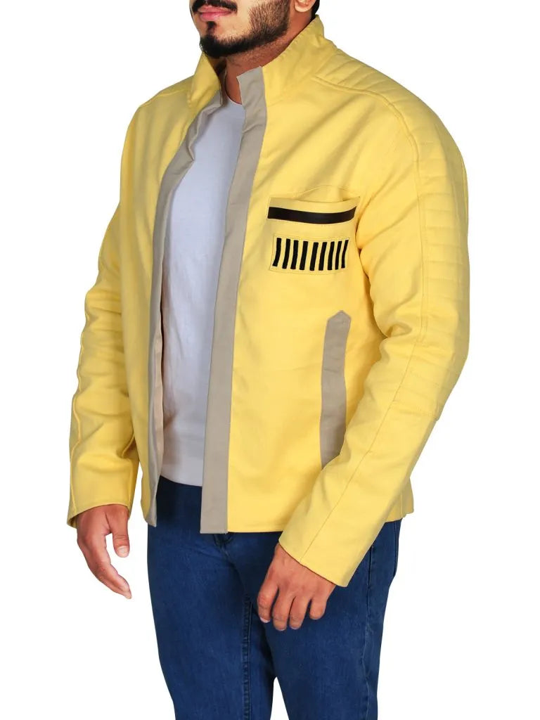 Star Wars Luke Skywalker Yellow Jacket - A New Hope Ceremonial Cosplay Replica for Men & Women