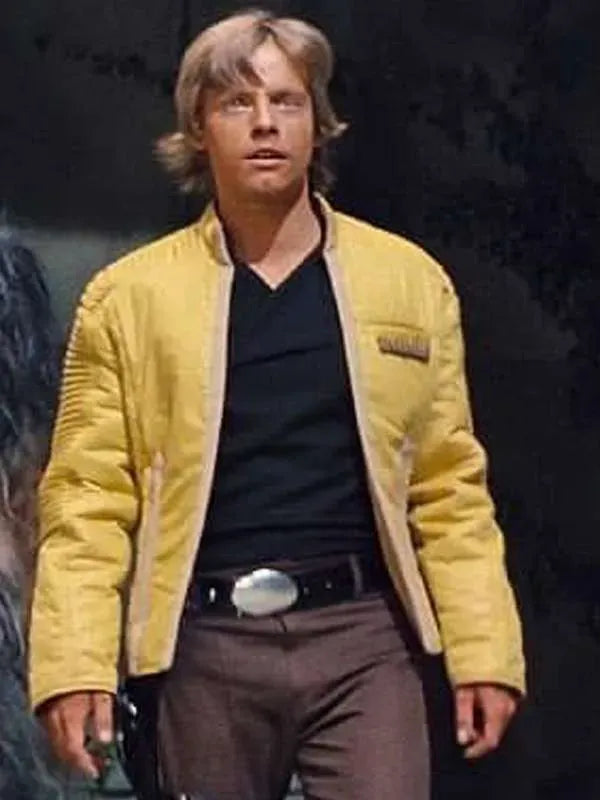 Star Wars Luke Skywalker Yellow Jacket - A New Hope Ceremonial Cosplay Replica for Men & Women
