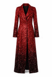 Taylor Swift The Eras Tour 2023 Red Sequin Coat