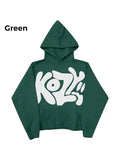 Y2K Kozy Hoodie - Oversized Fleece Streetwear Pullover & Zip Up