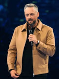 Your Friend Nate Bargatze Jacket - Tan Cotton Jacket