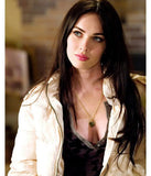 Jennifer’s Body Megan Fox White Puffer Jacket with Fur Hood - Movie Replica & Cosplay Coat