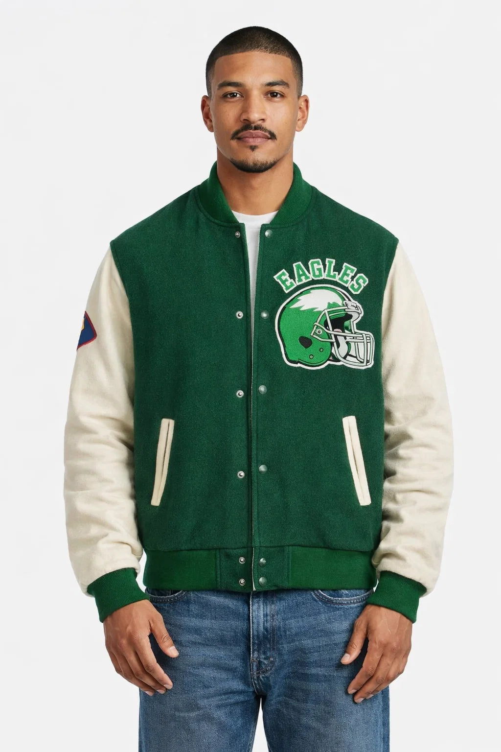 philadelphia eagles varsity jacket