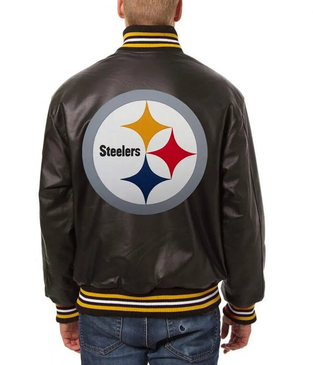 Pittsburgh Steelers leather jacket